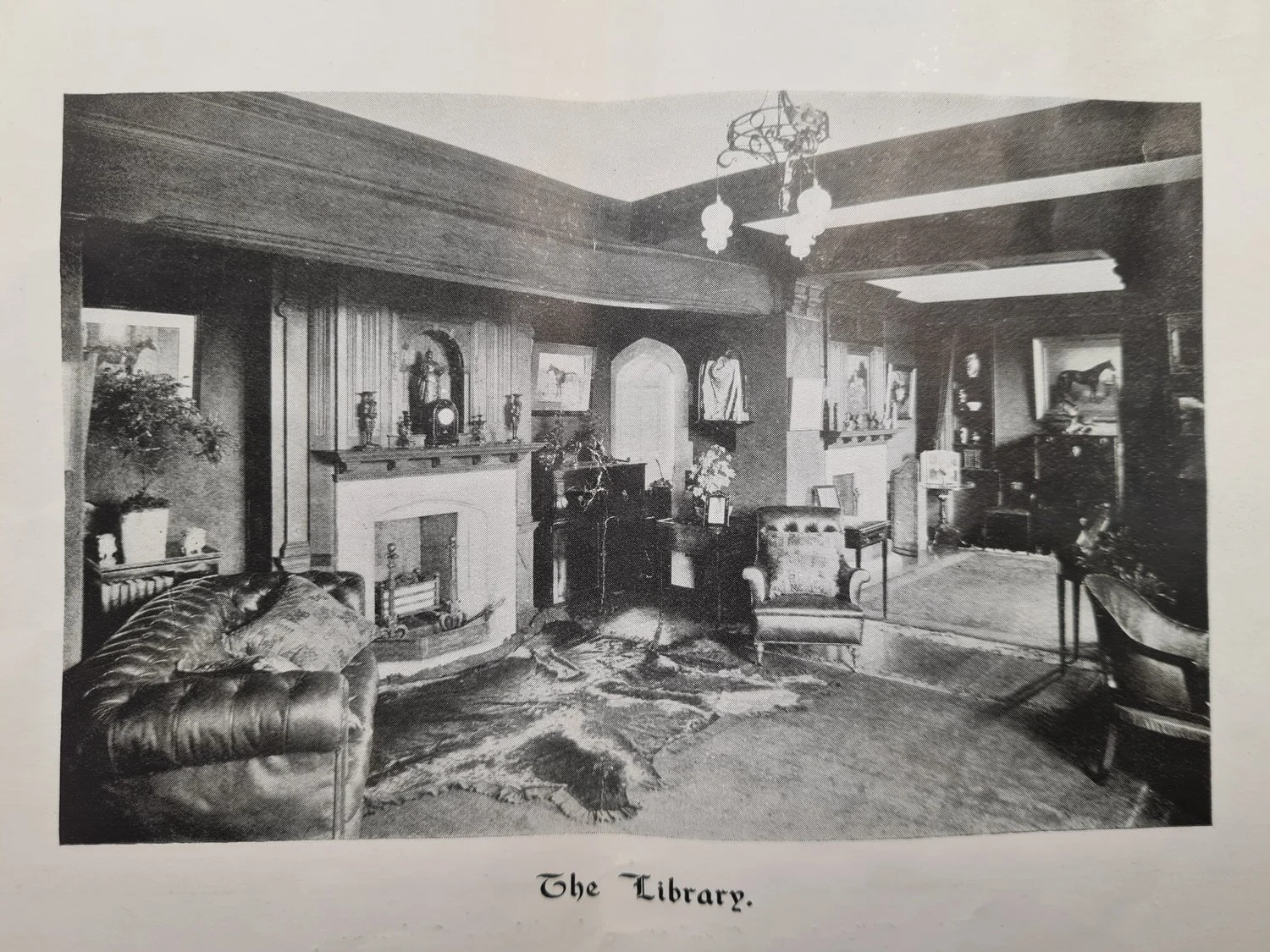 The Old Library at Lanwades Hall