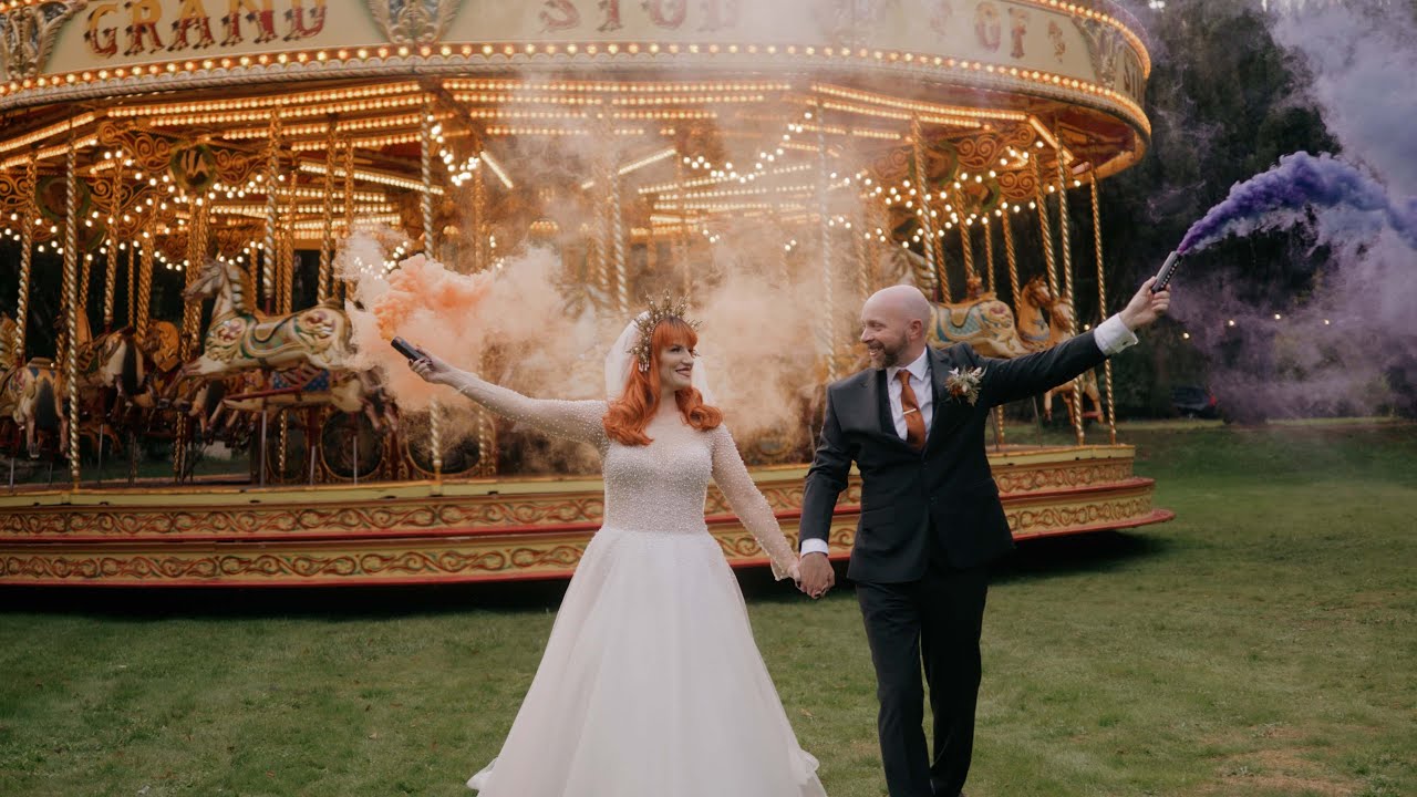 Dannie and Clive's wedding film at Lanwades Hall