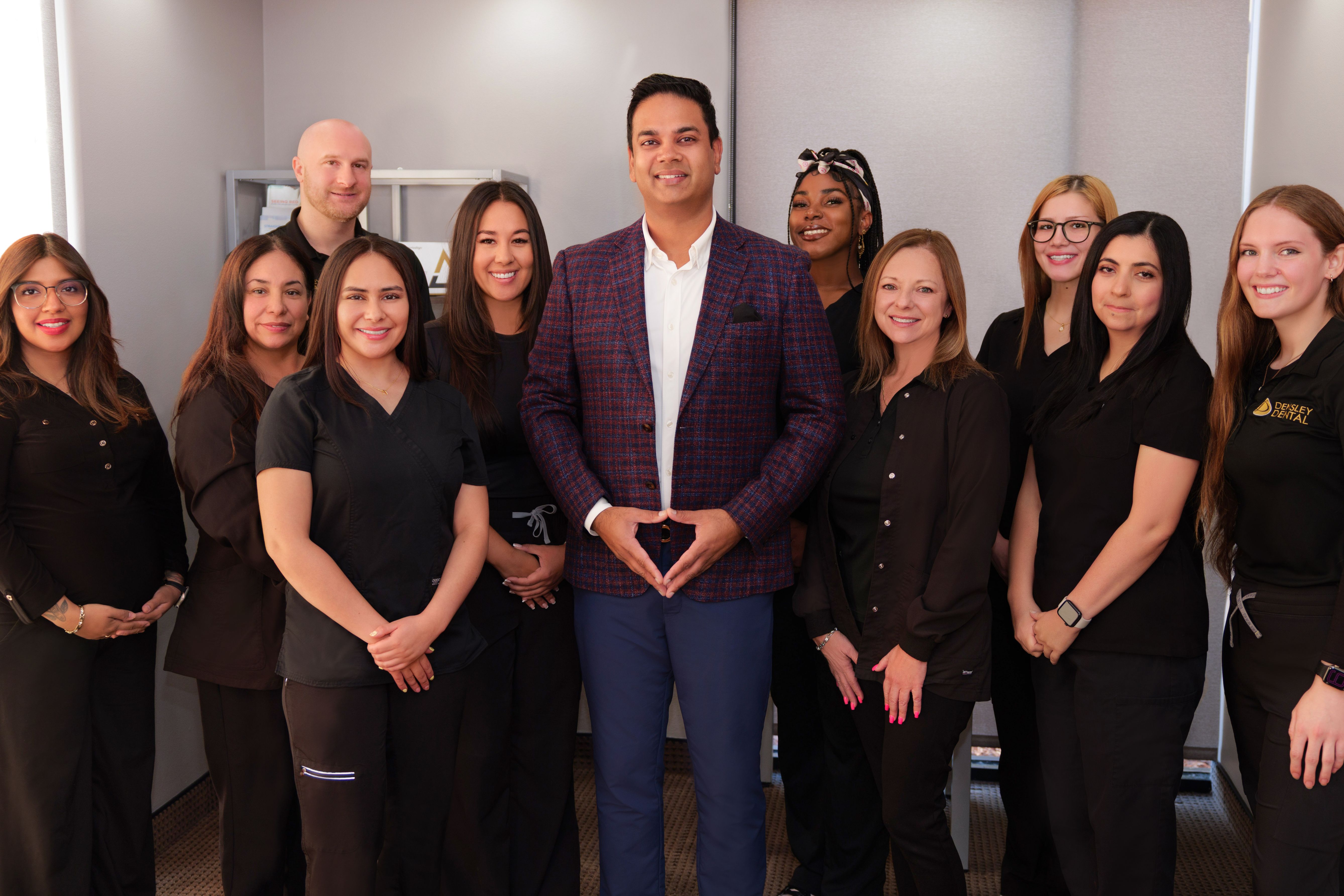 Dr. Aman Sidhu and the Densley Dental team at their dental office in Henderson, NV