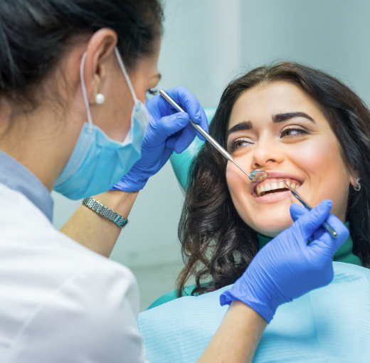 Resin infiltration for white spots after braces in Henderson NV at Densley Dental