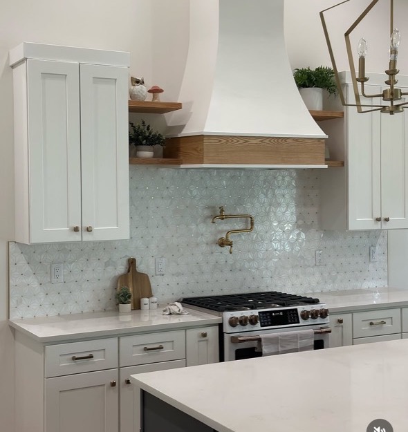 White kitchen renovation by Todd Pro Service