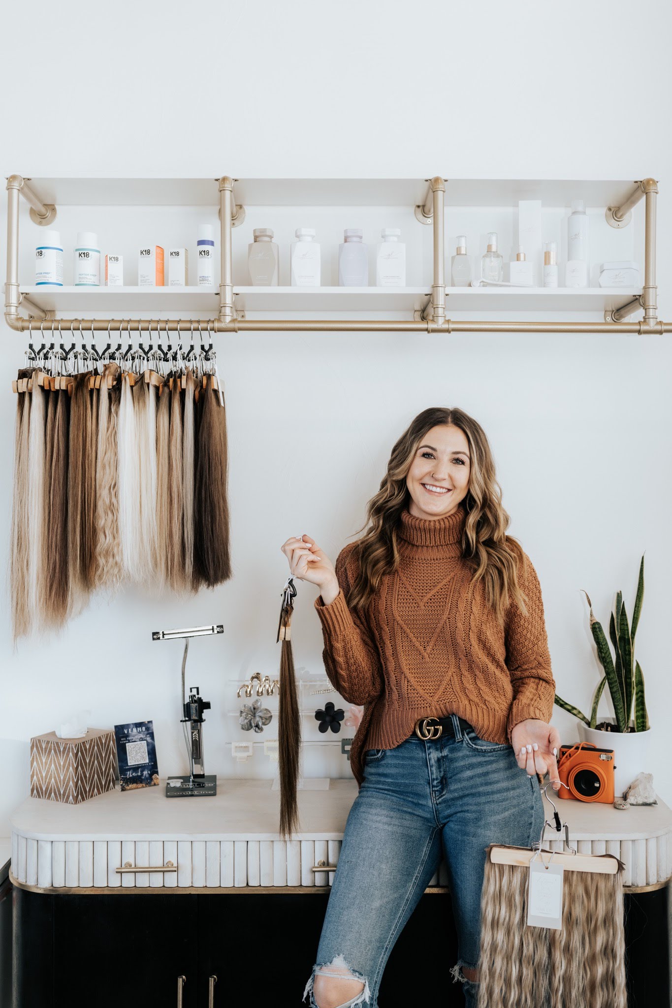 Jordan Kelly, hair at Polished Salon Suites