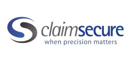 ClaimSecure logo with the tagline 'when precision matters' below the company name.