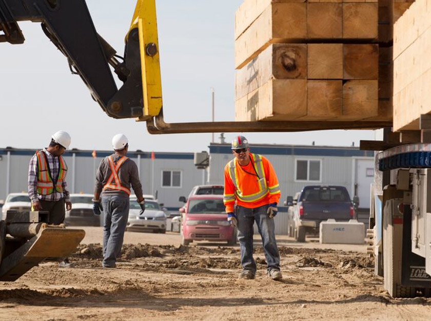 Photo of aboriginal men in the workplace