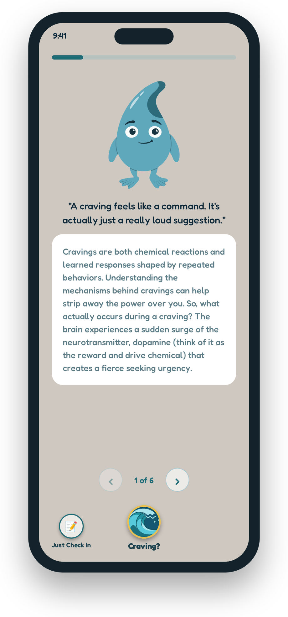 Harbord lesson screen: What is a craving, really