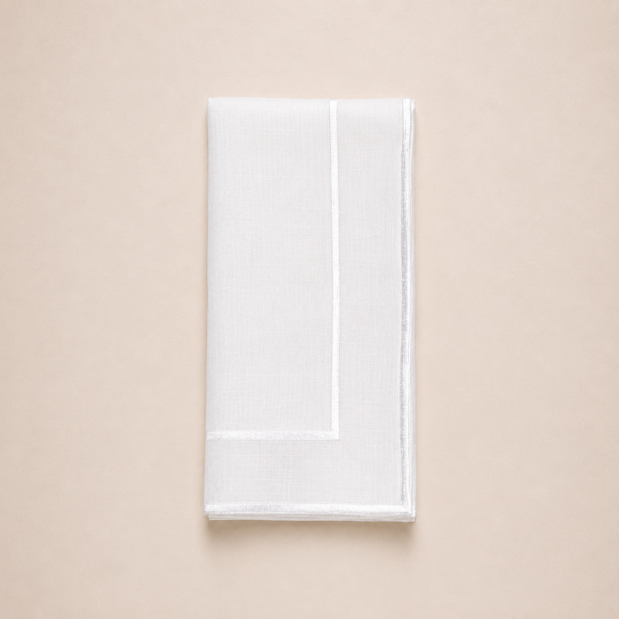 Sabrina White Napkin
