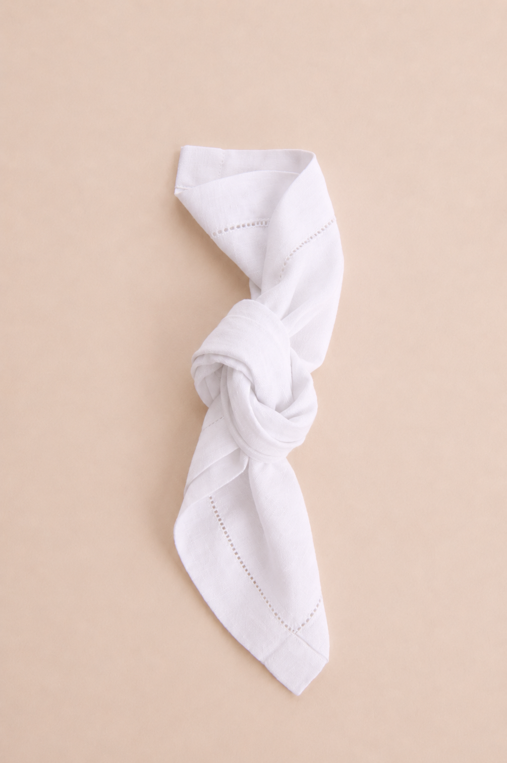 Livia White Napkin