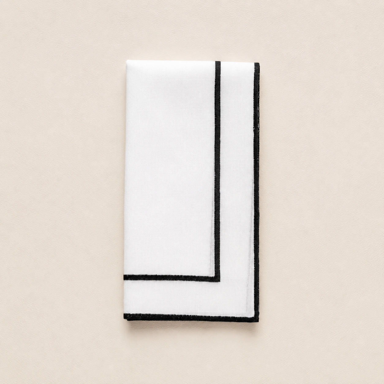 Sabrina Black Napkin