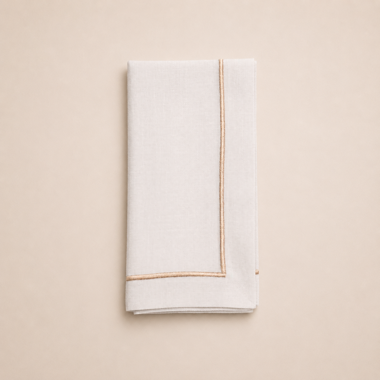 Line Collection Champagne Napkin