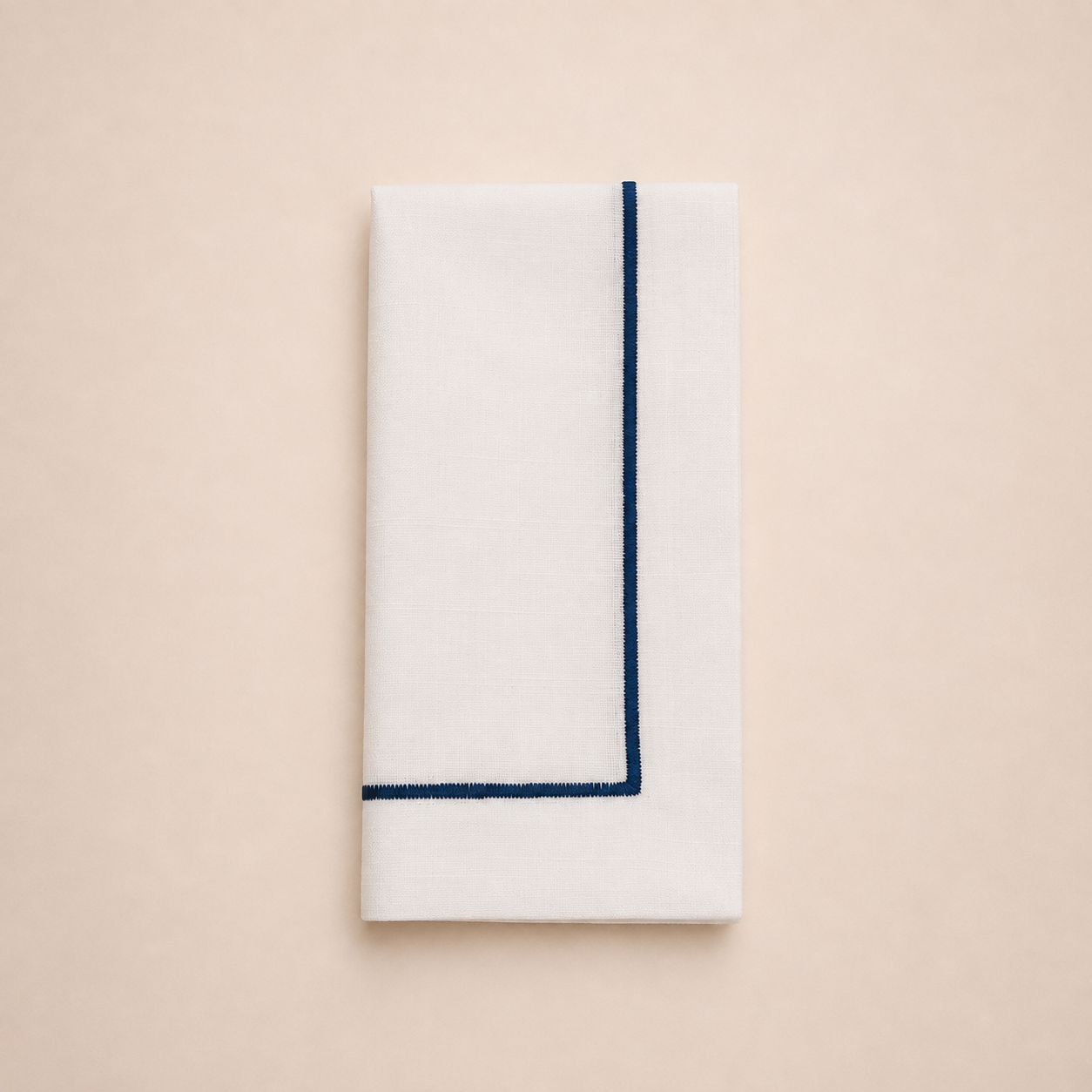 Line Collection Navy Napkin