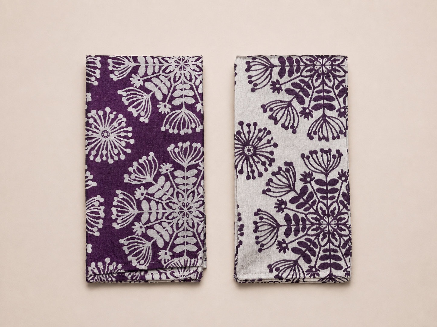 Just Dandy Purple Napkin