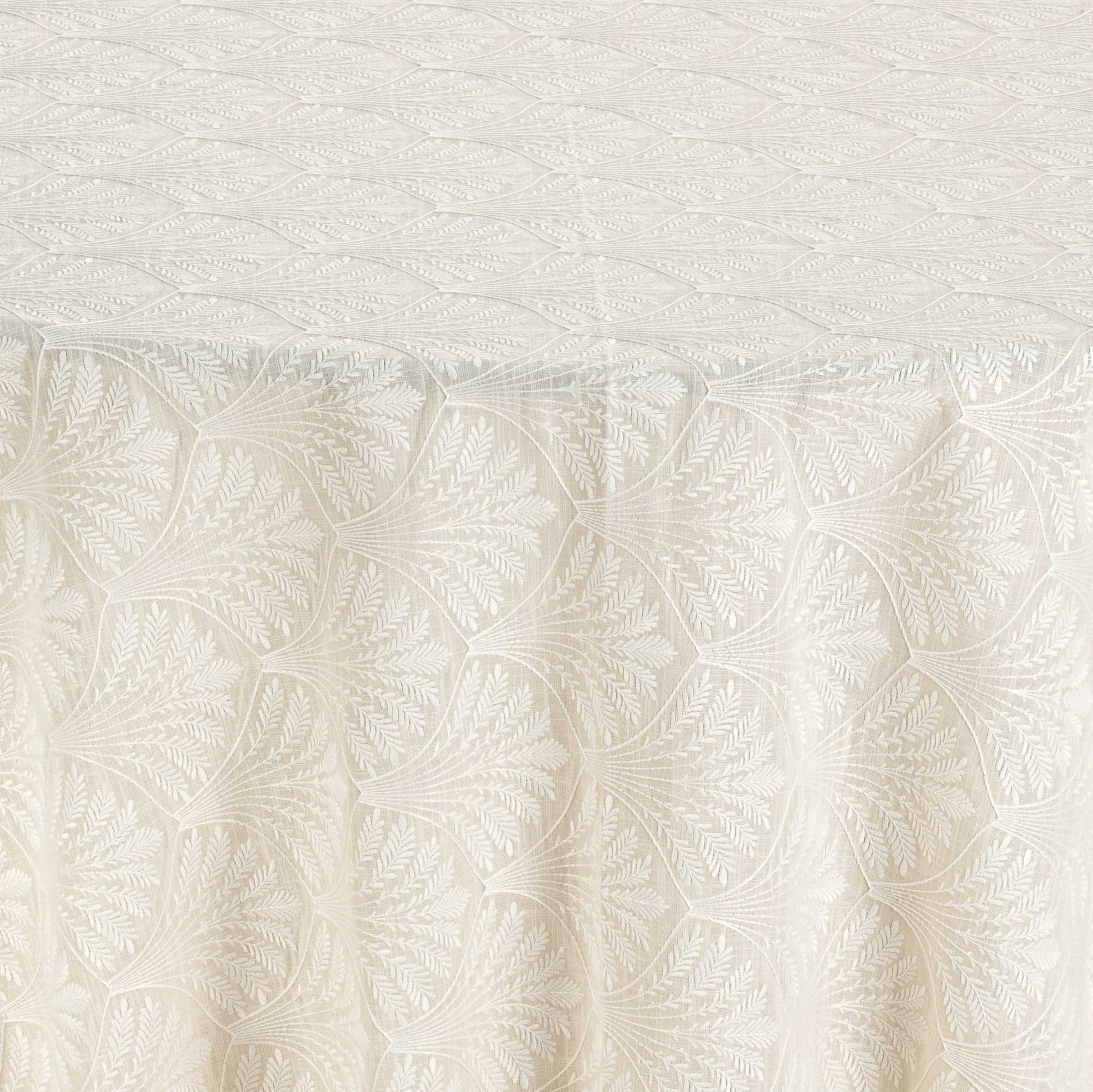Palmeri Ivory Tablecloth