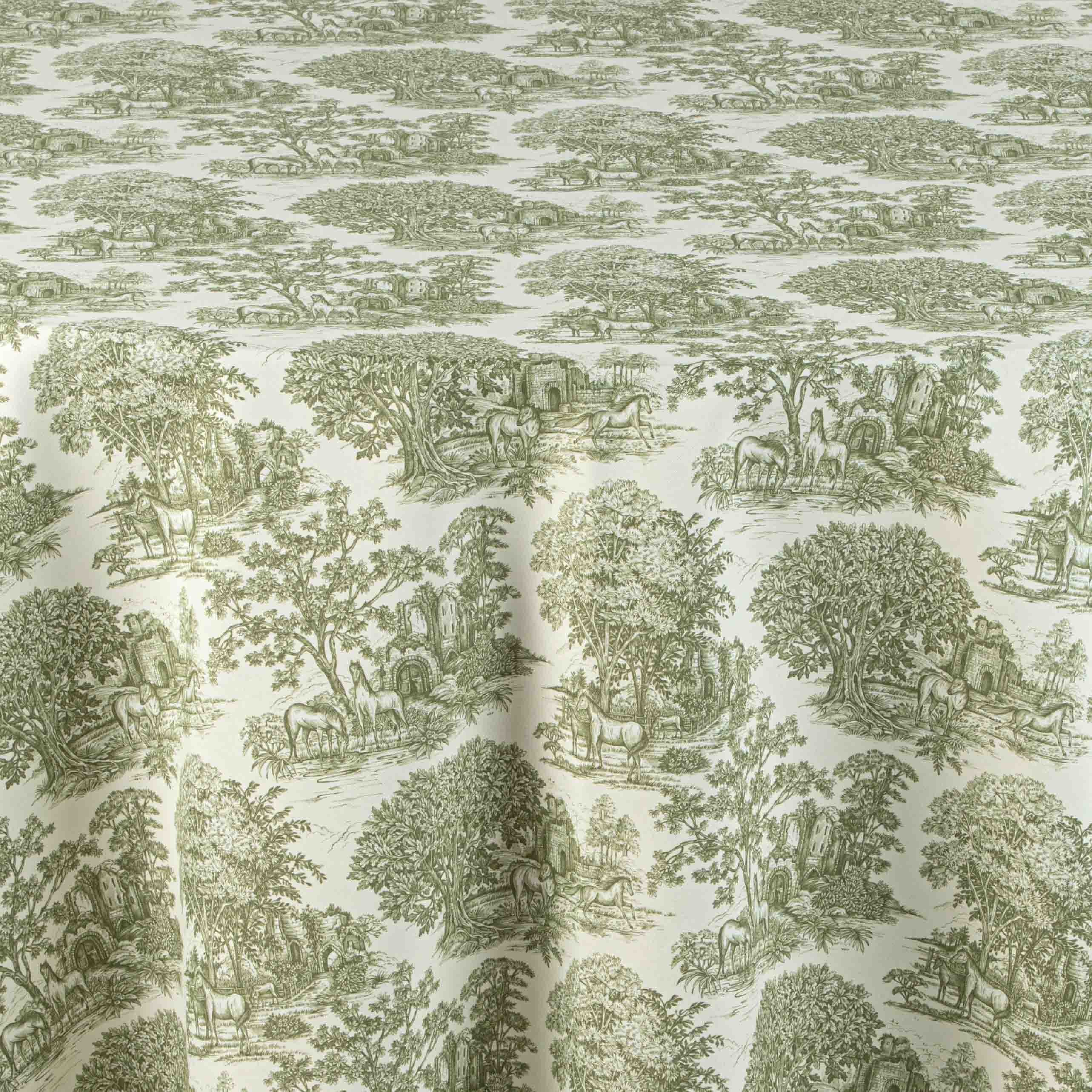 Countryside Green Tablecloth