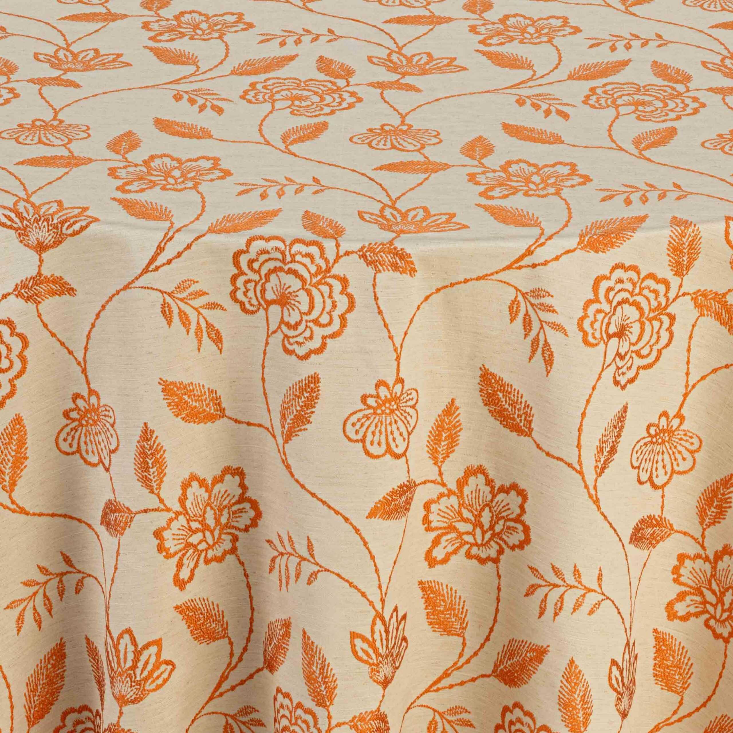 Carolina Orange Tablecloth