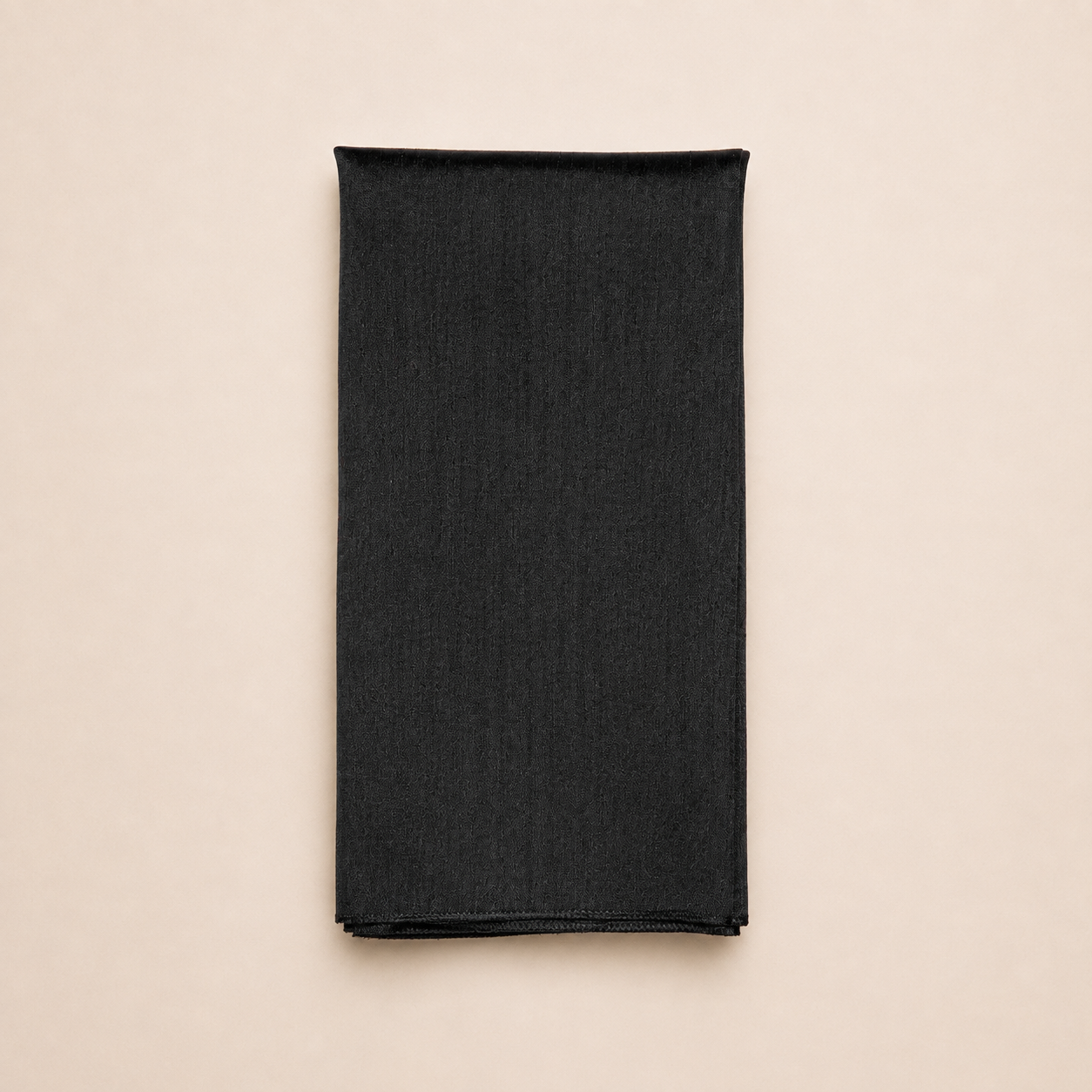 Dupioni Black Napkin