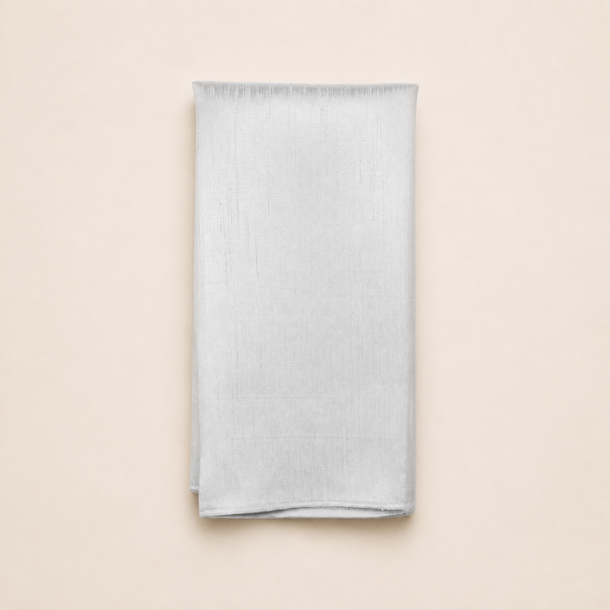 Dupioni White Napkin
