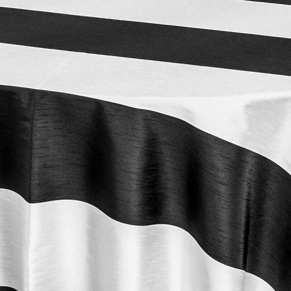 Dupioni Black Mega S. Tablecloth