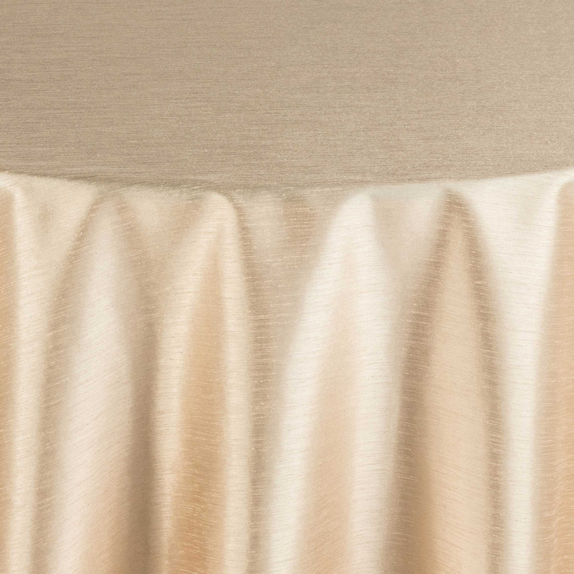 Dupioni Champagne Tablecloth