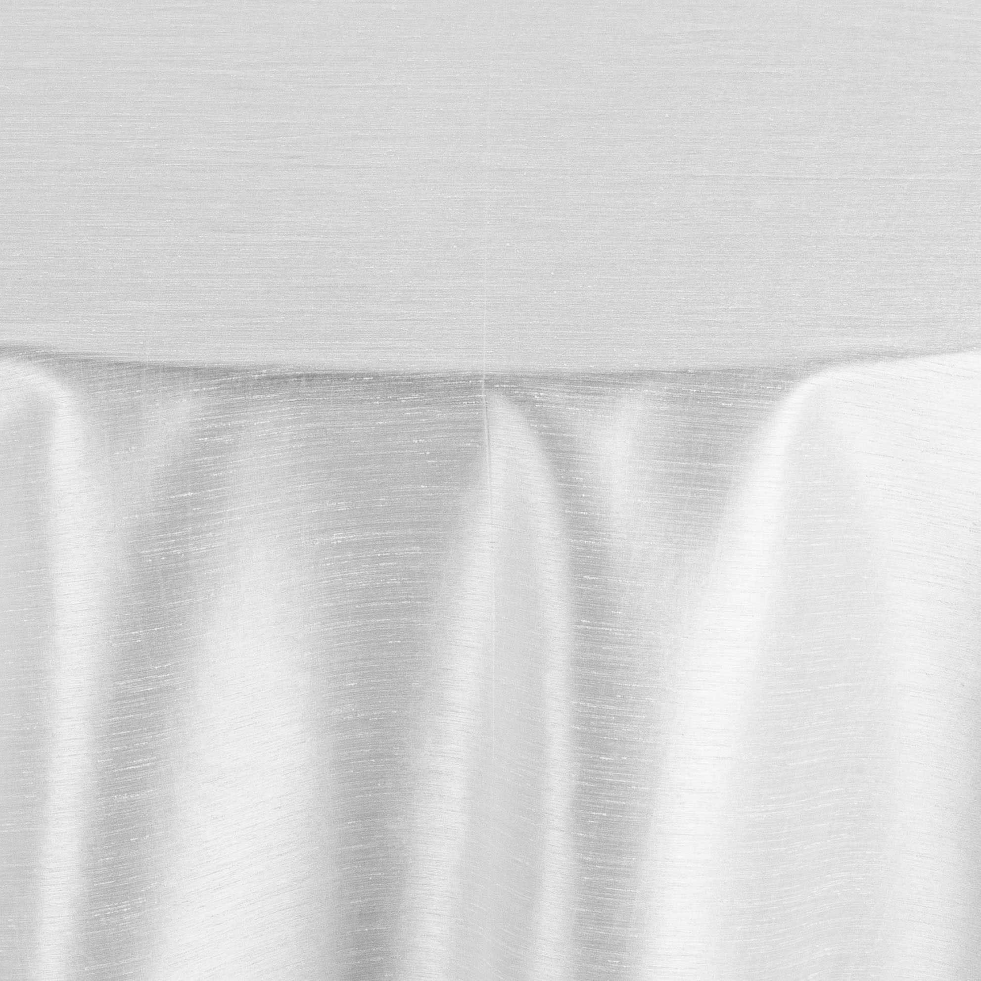 Dupioni White Tablecloth