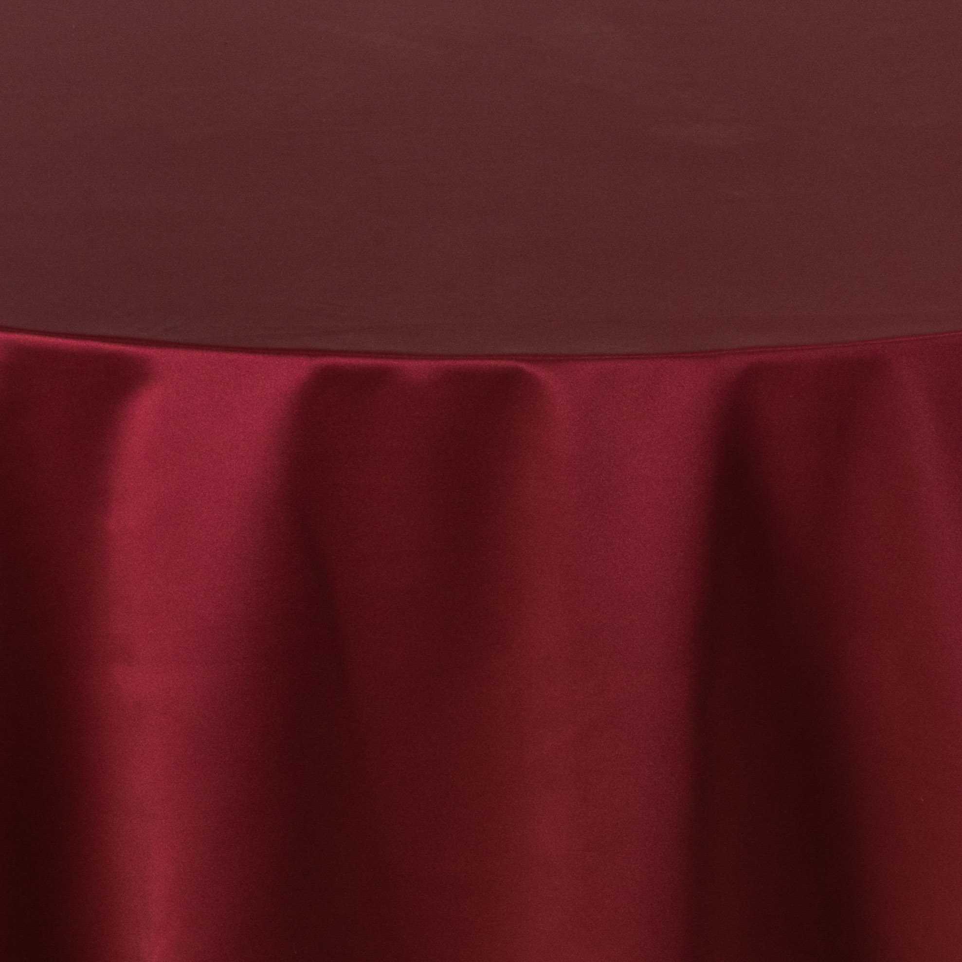 Lamour Burgundy Tablecloth