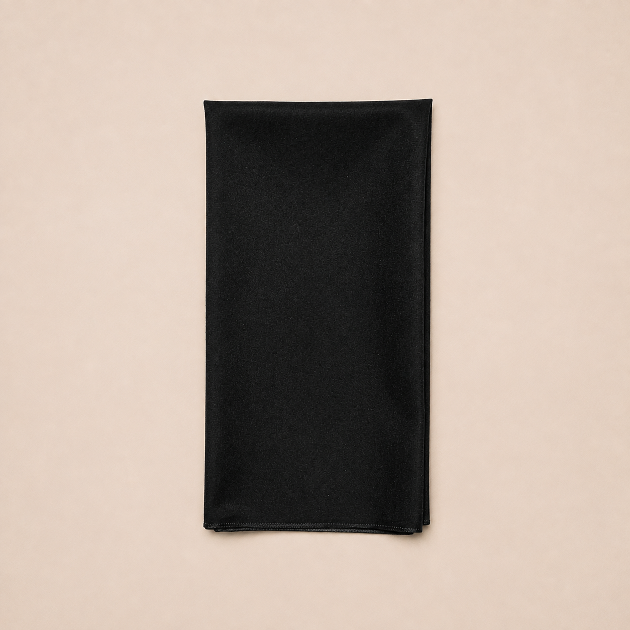 Polyester Black Napkin
