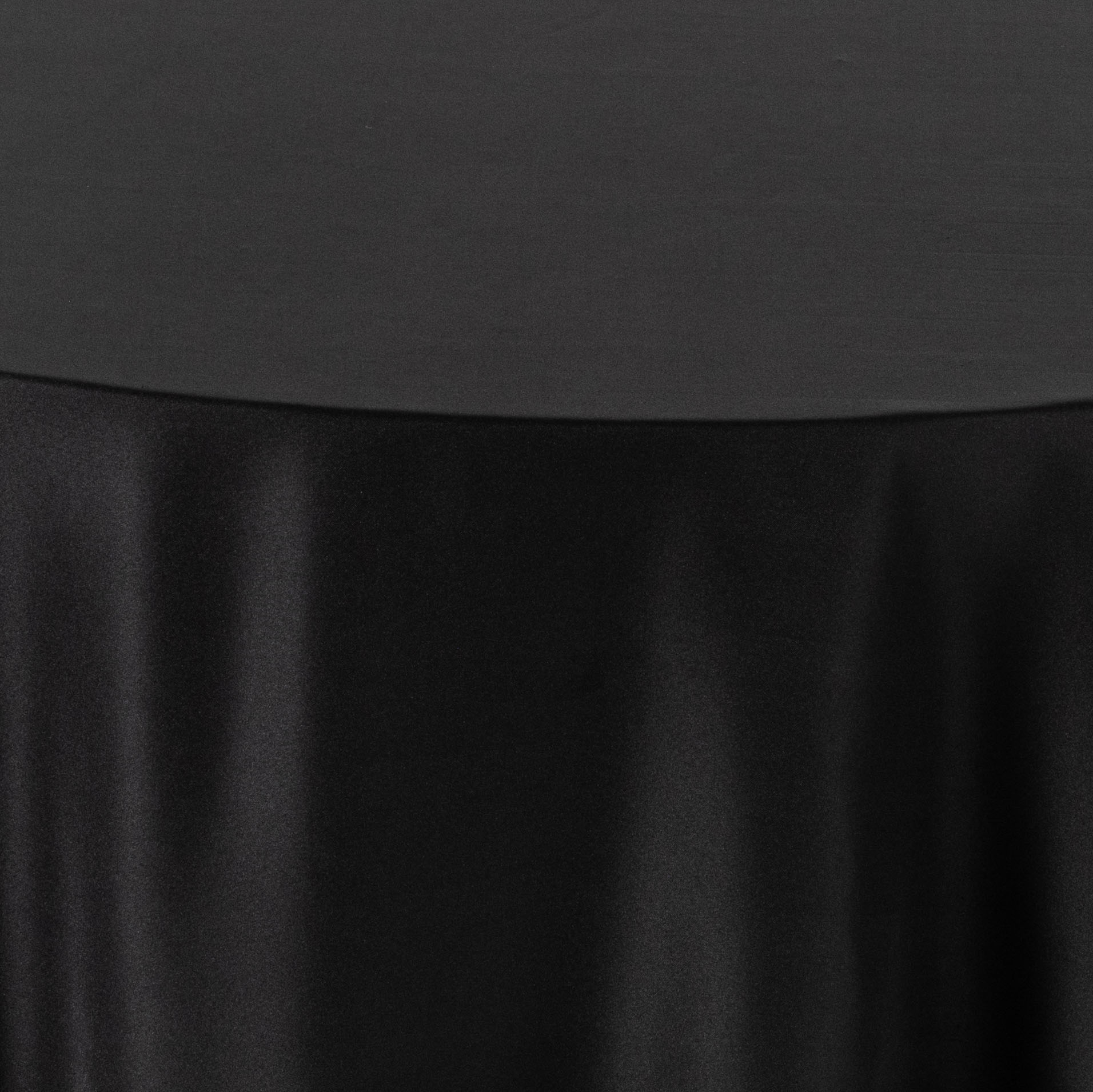 Polyester Black Tablecloth