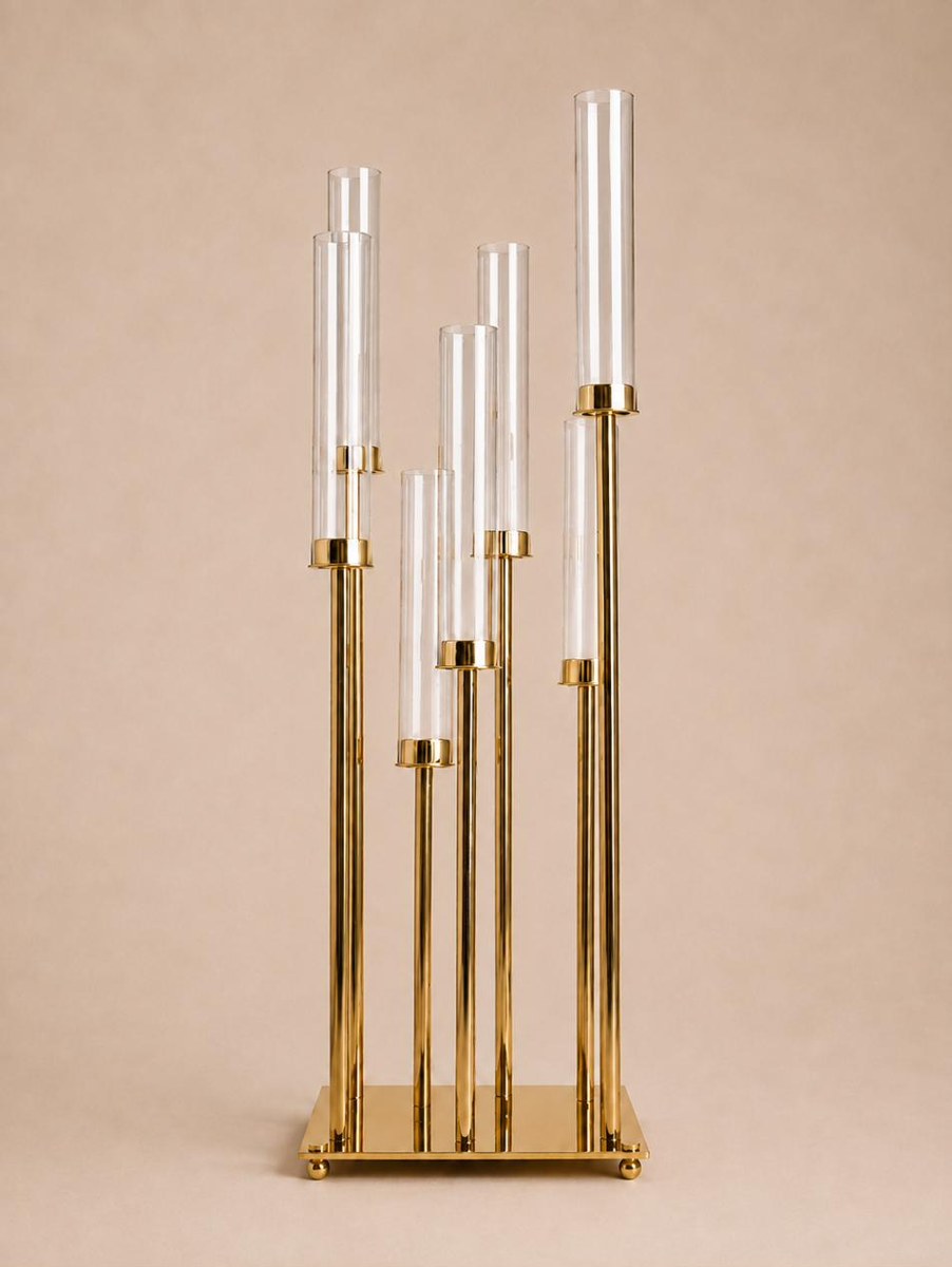 Gold Metal Candelabra