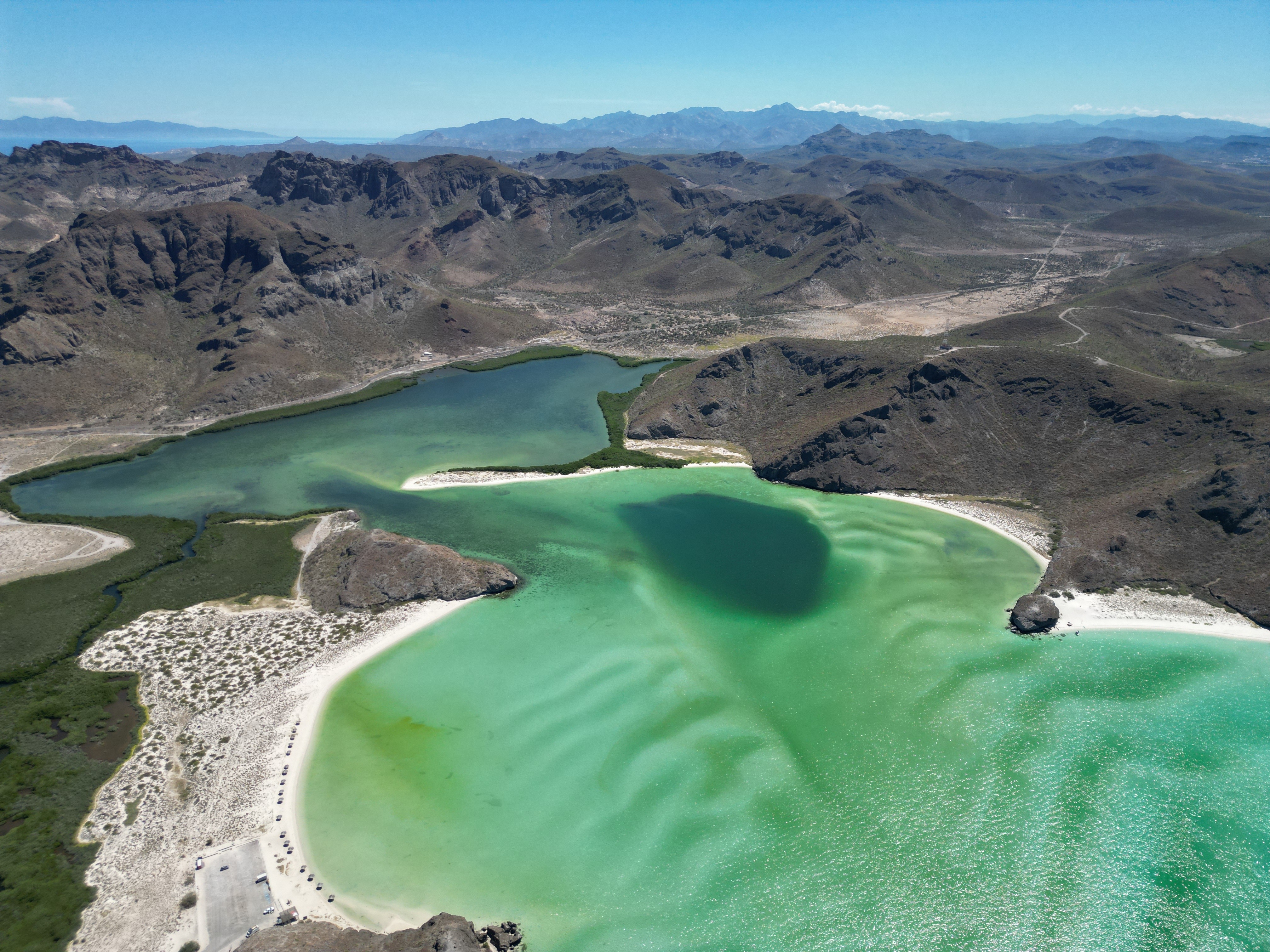 Playa Balandra, an iconic turquoise beach near La Paz