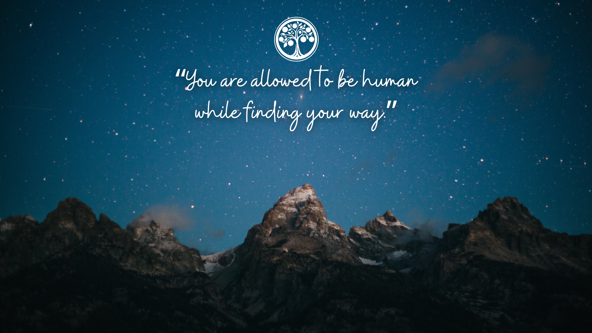 You Are Allowed to Be Human
