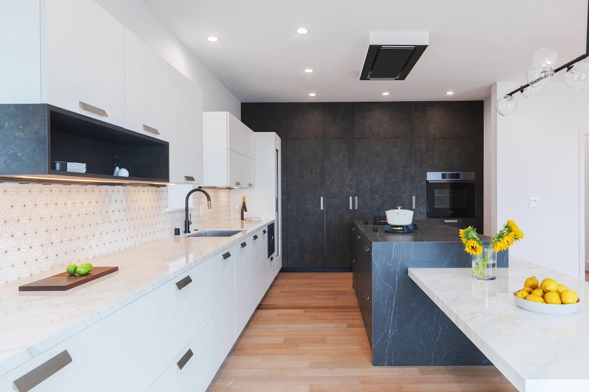Beaumont Blvd remodel featuring an elegant kitchen.