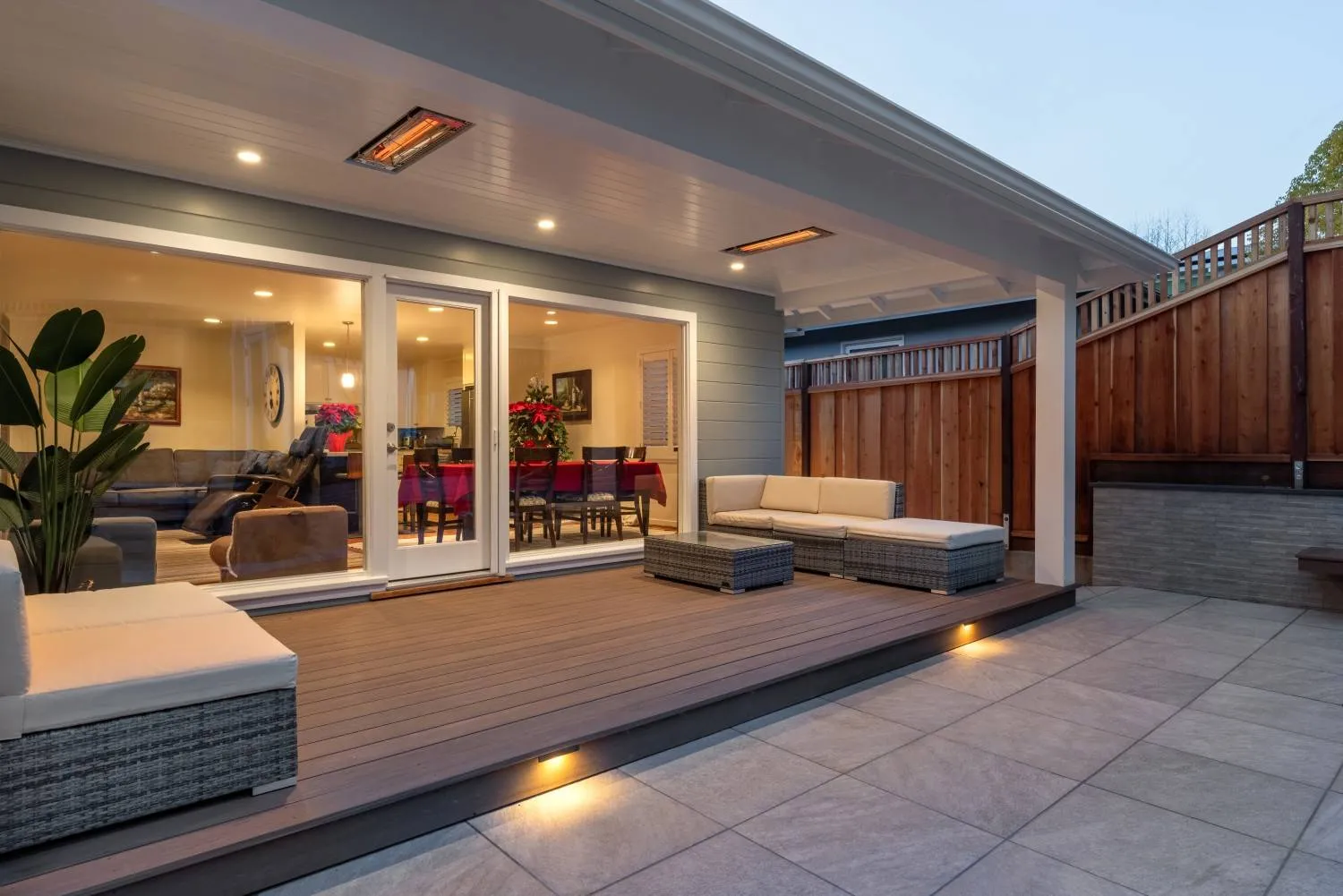 Remodeled outdoor in a Los Altos home