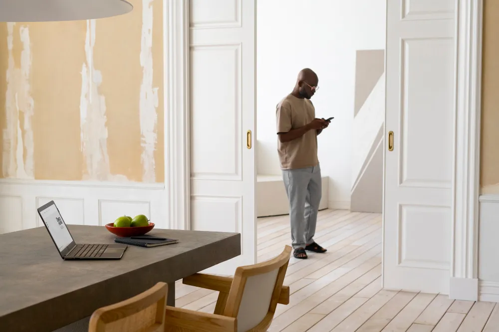 Flexible multi-use home addition interior