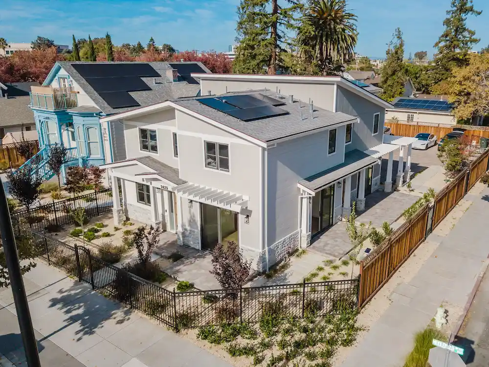 New homes at 1425 Middlefield Road in Redwood City by Greenberg Construction