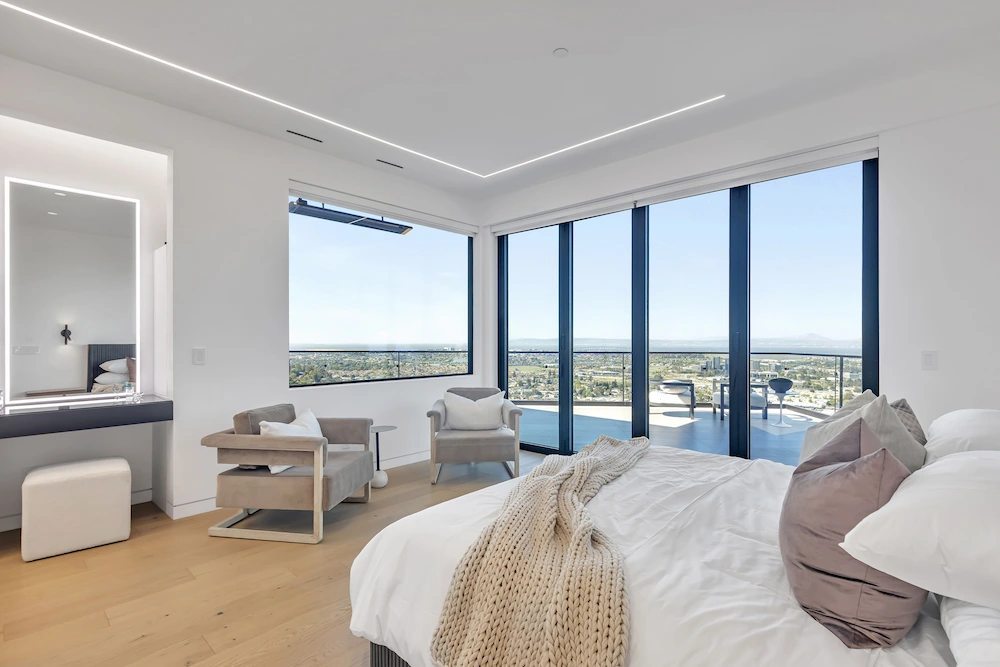 Hartford Ave, a new build in San Carlos by Greenberg, a bedroom