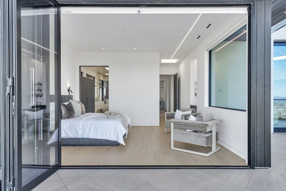 Hartford Ave, a new build in San Carlos by Greenberg, a bedroom