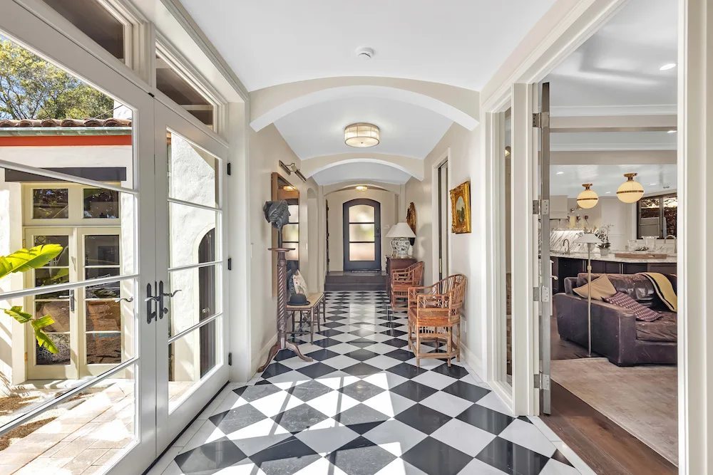 San Antonio Ave, a remodel in Berkeley by Greenberg, the hallway