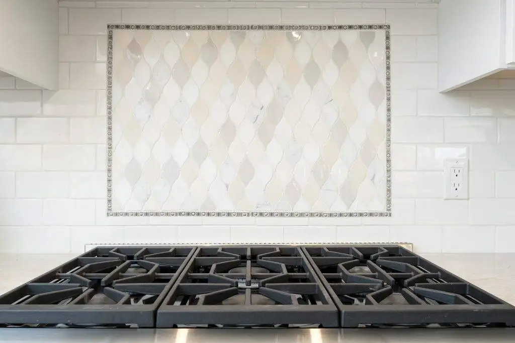 Modern cooktop installed as part of a kitchen remodel