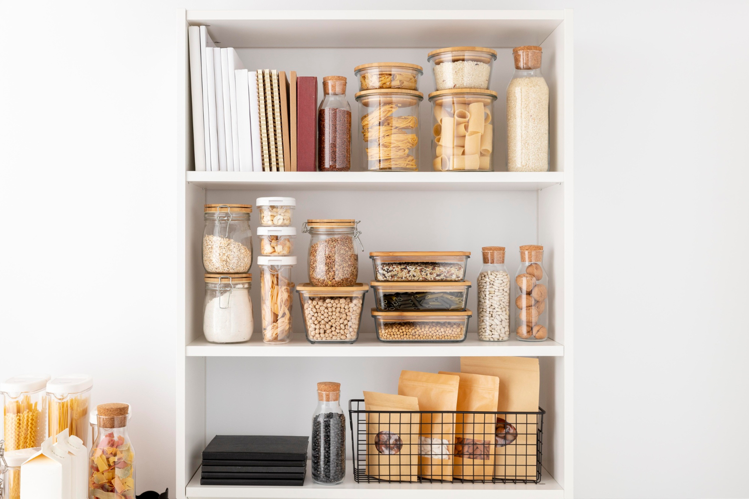 open shelving kitchen 1