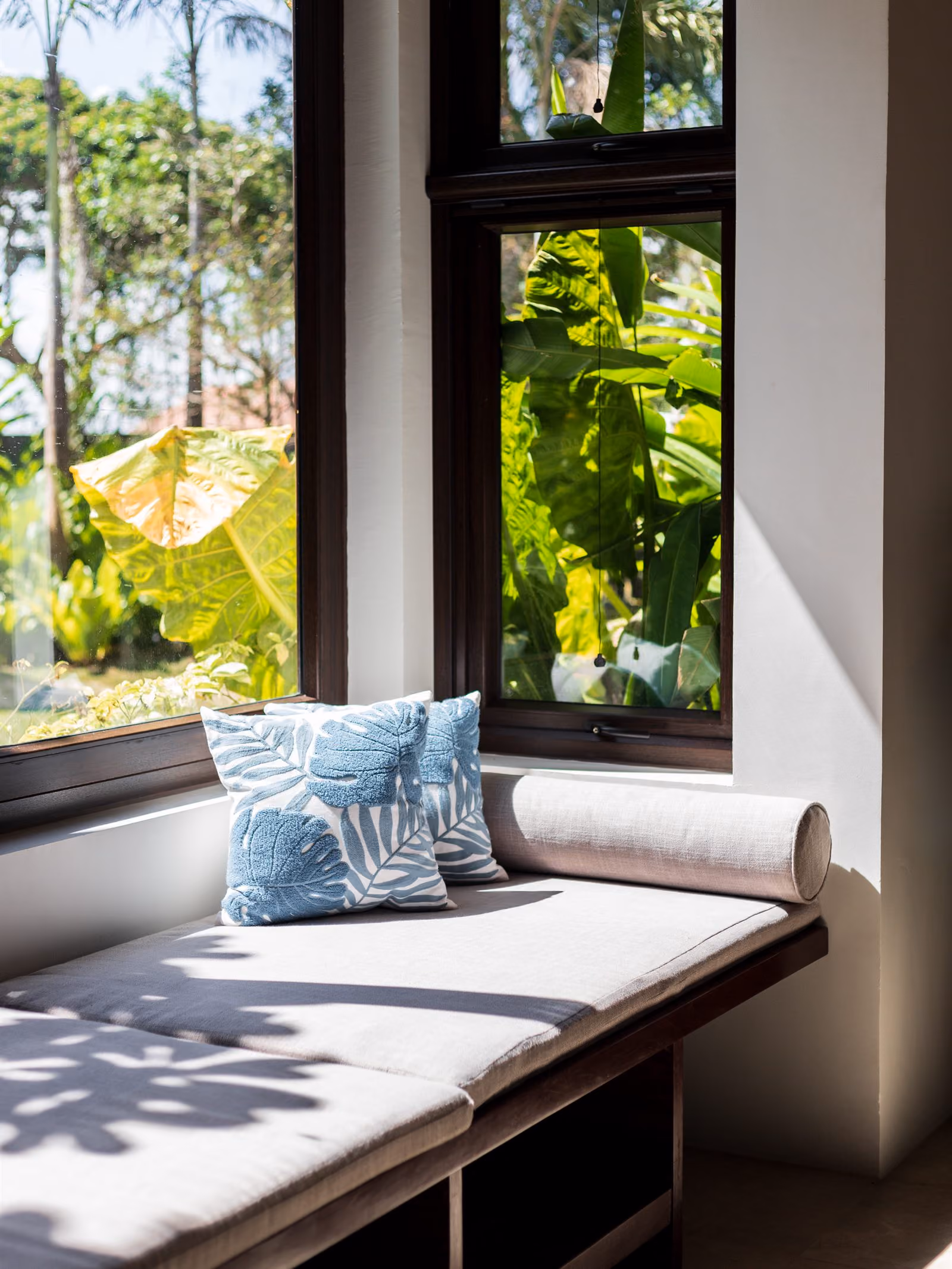 Window seat, views from the hallway