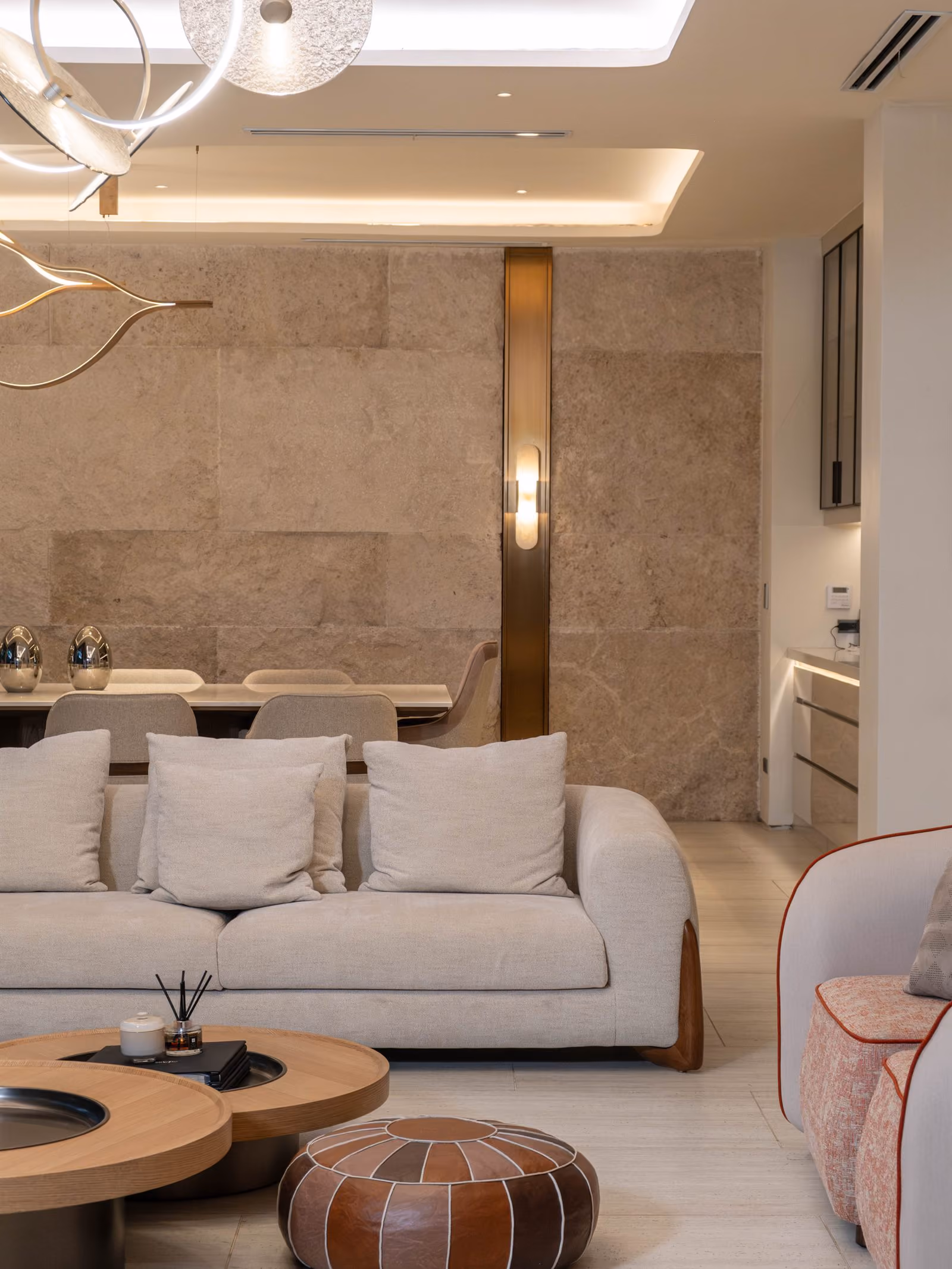 open living and dining, ground floor