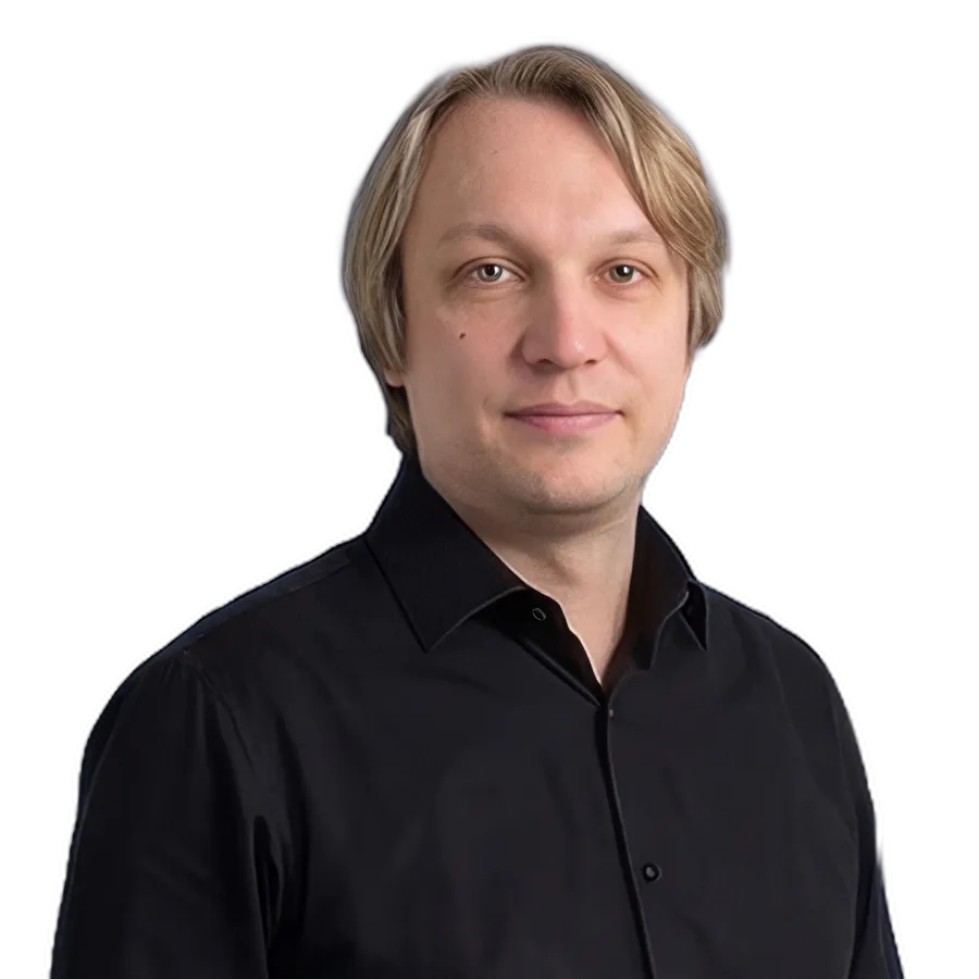 Porträt von Wolfram Gürlich, Co-Founder von SVNTN