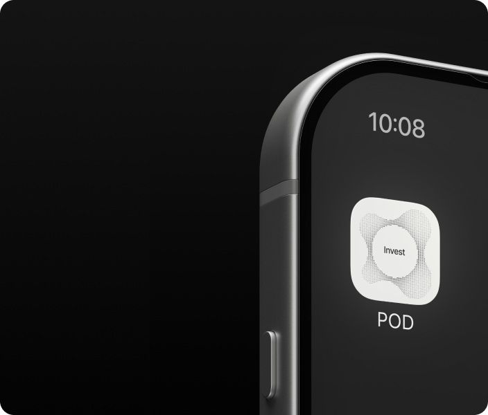 POD investor app interface