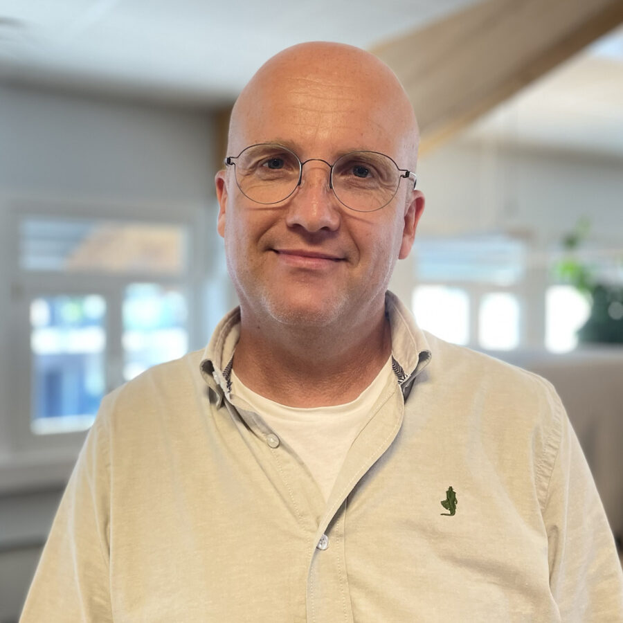 Portrett av salgsdirektør i Wican