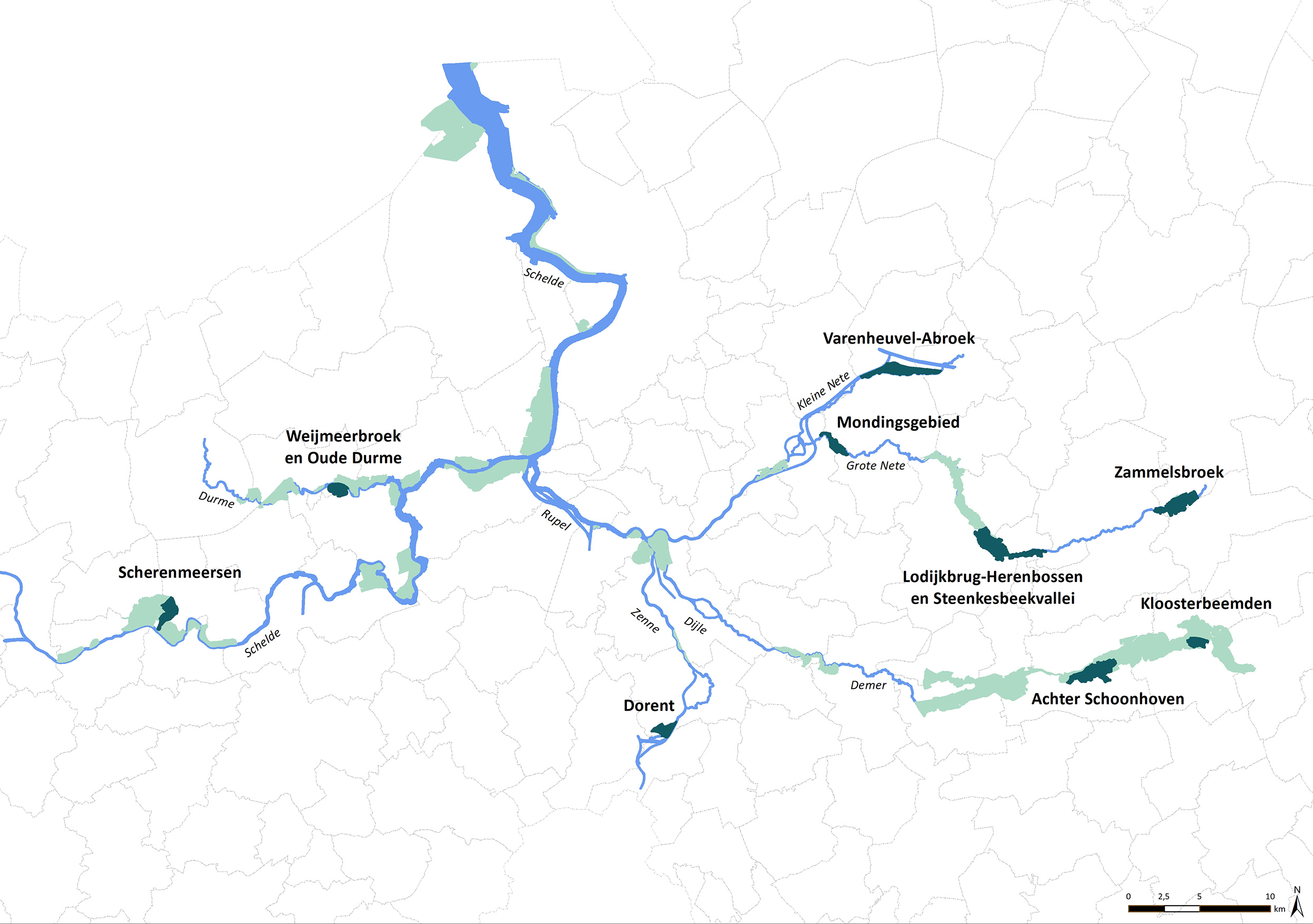 Blue Deal map