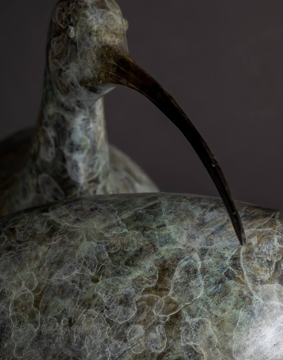 Jonathan Knight sculpture - detail