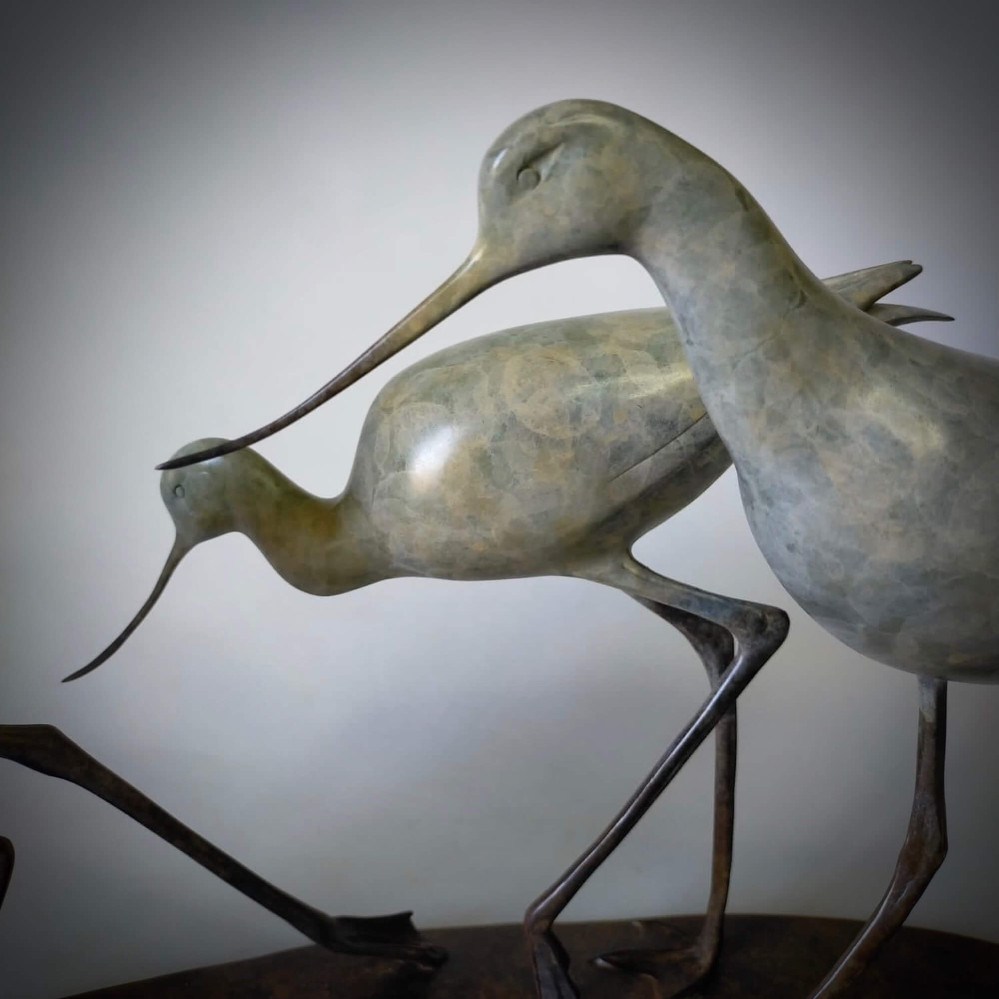 Jonathan Knight | Three Walking Avocets