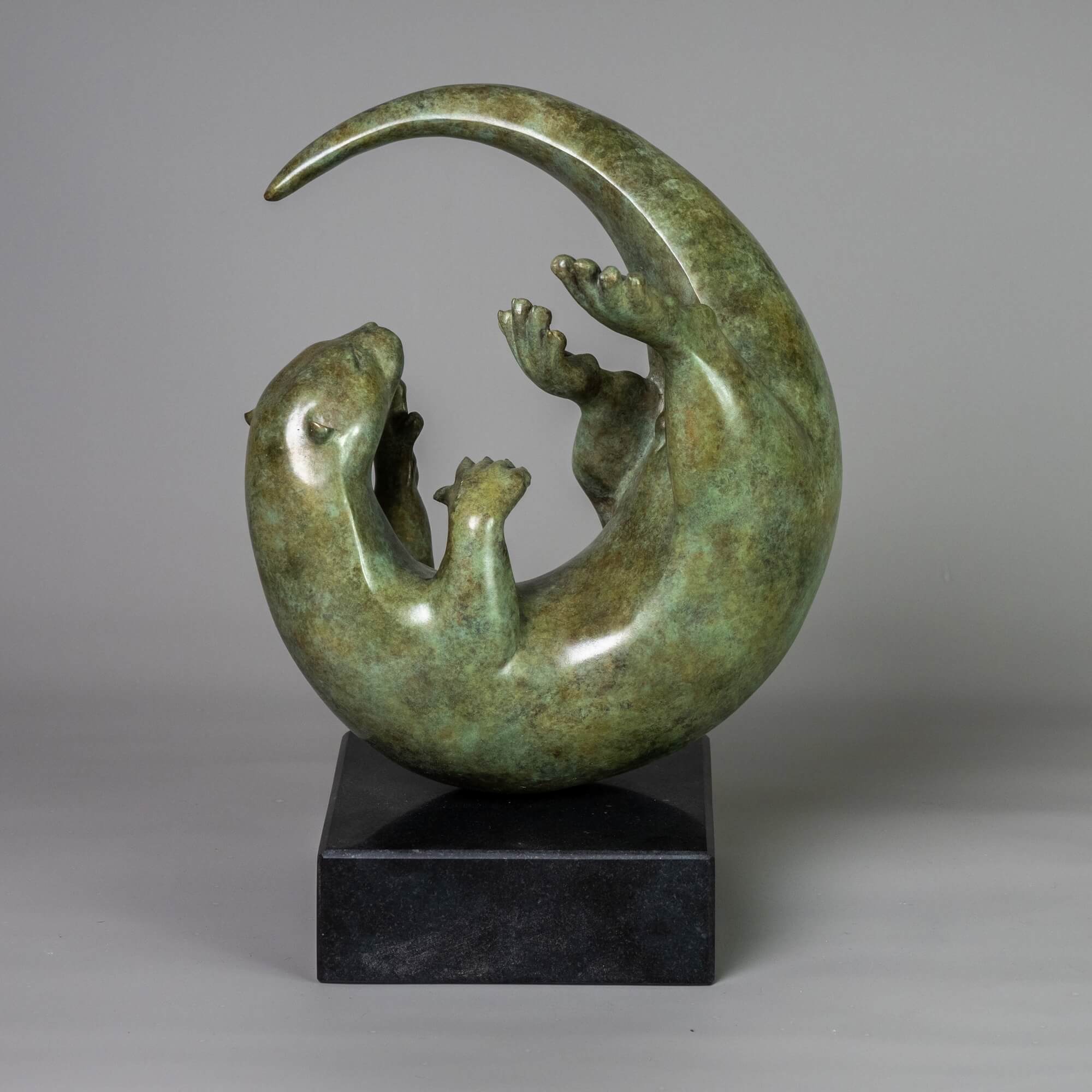 Tail-Chasing Otter