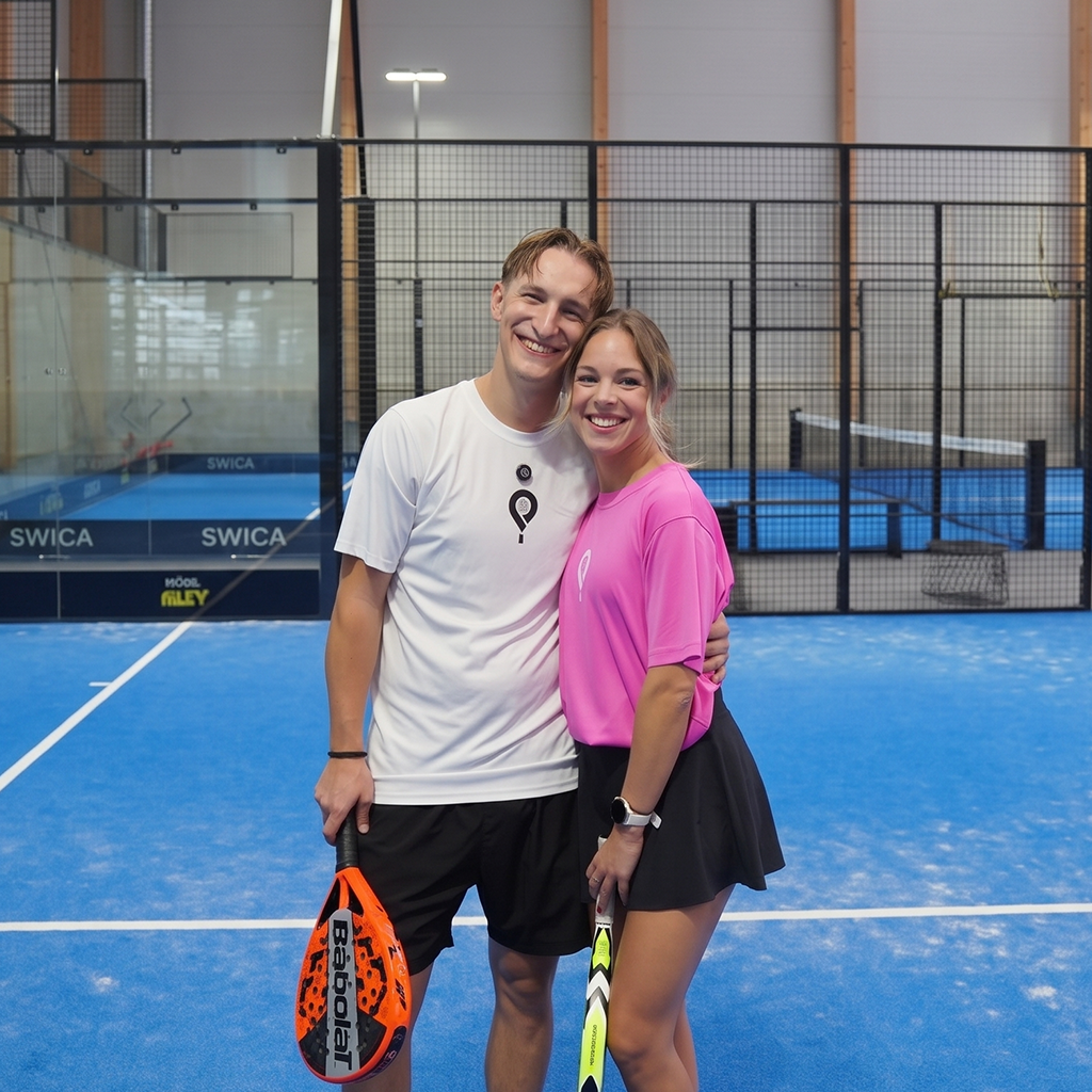 Remo & Ivana von Padel District, Kunde von HeyMomentum