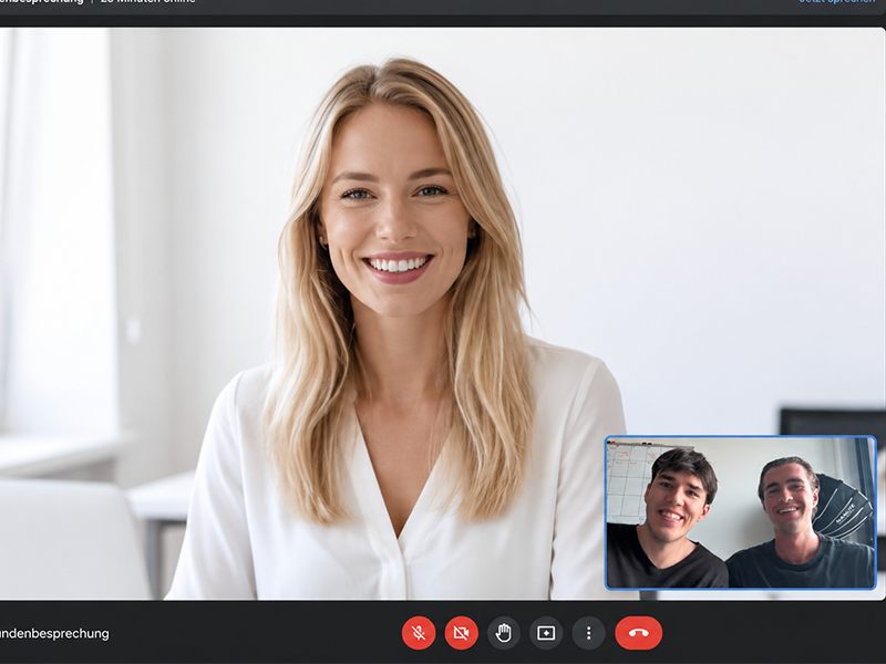 Online Meeting: Erstgespräch, Kennenlernen