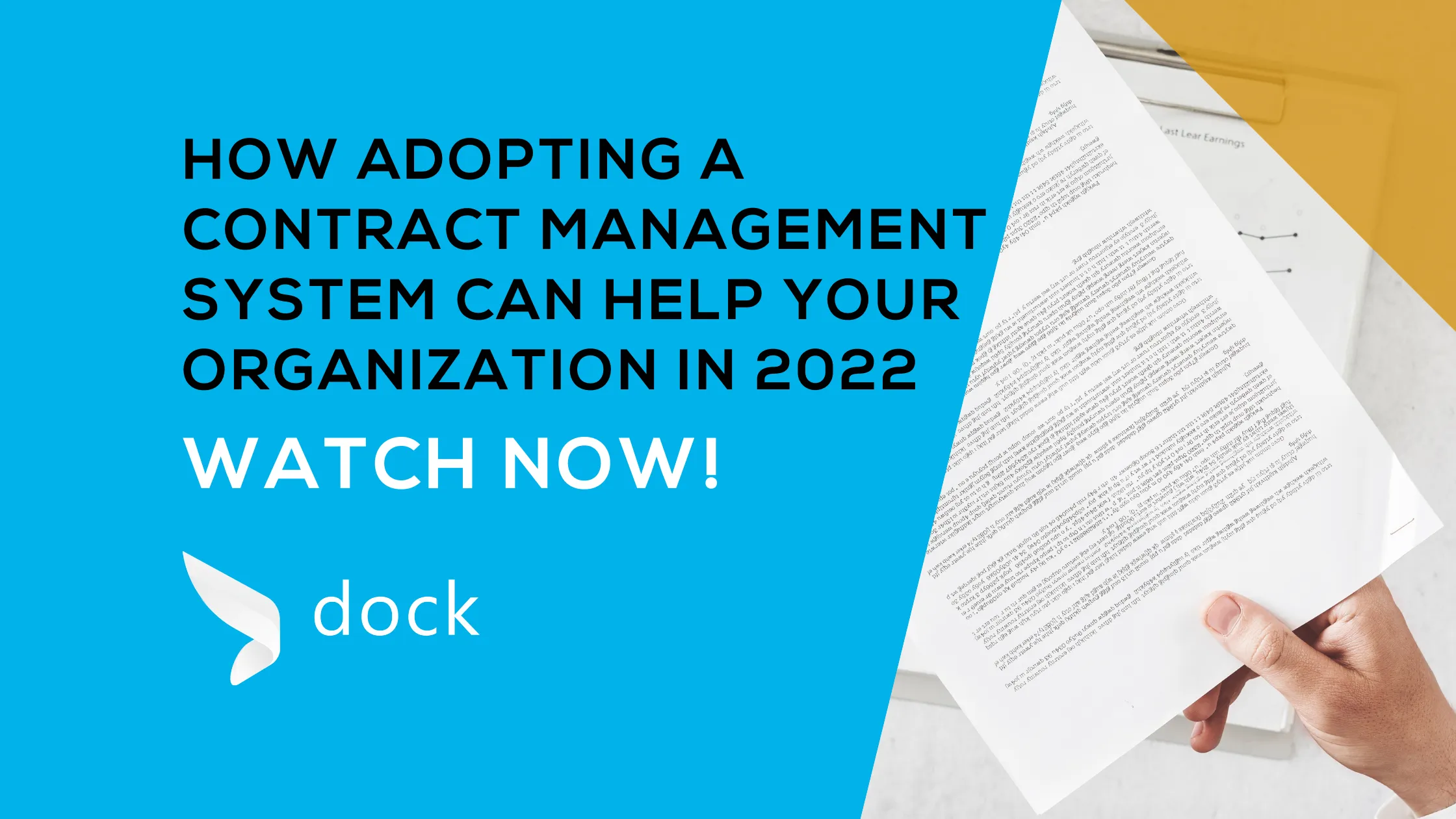 How Adopting a Contract Management System Can Help Your Organization webinar